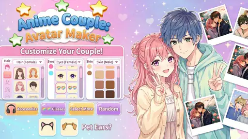 Anime Couple: Avatar Maker screenshot 1