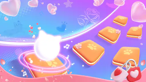BeatCats:ホッピングタイル人気音楽ビートリズムゲーム screenshot 9