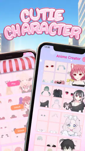 Anime Avatar: Cute OC screenshot 3