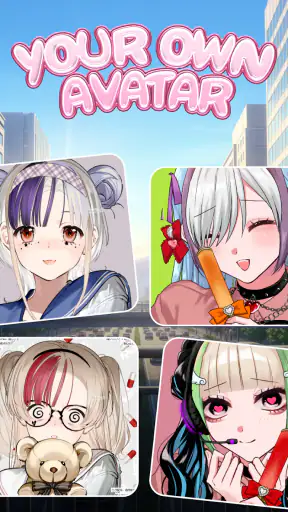 Anime Avatar: Cute OC screenshot 4