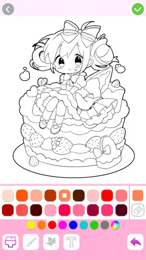 Cute Drawing: おえかき 塗り絵 screenshot 4