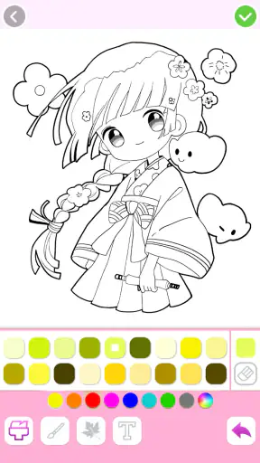 Cute Drawing: おえかき 塗り絵 screenshot 5