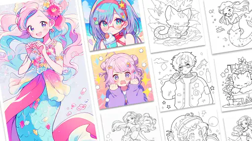 Cute Drawing: おえかき 塗り絵 screenshot 6