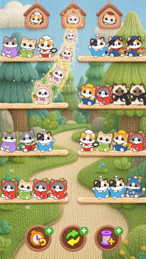 Cutie Sort: 猫 ソートパズル screenshot 3