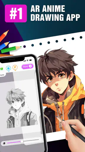 Draw Anime - AR Tracing App screenshot 2