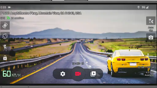 Droid Dashcam DVR screenshot 1