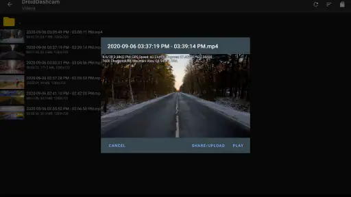 Droid Dashcam DVR screenshot 11