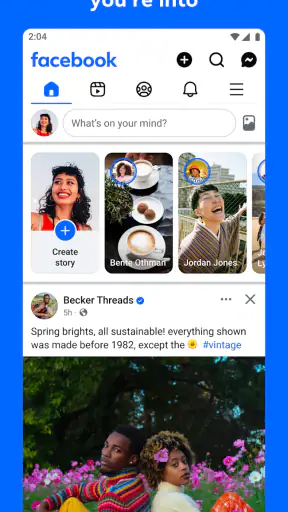 Facebook screenshot 1