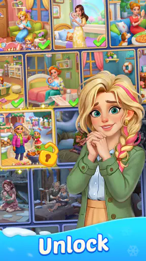 Frost Valley™: Merge & Story screenshot 6