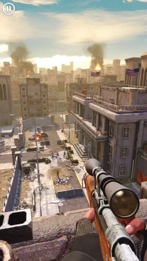 Ghost Sniper: 戦争FPS 3D射撃ゲーム screenshot 11