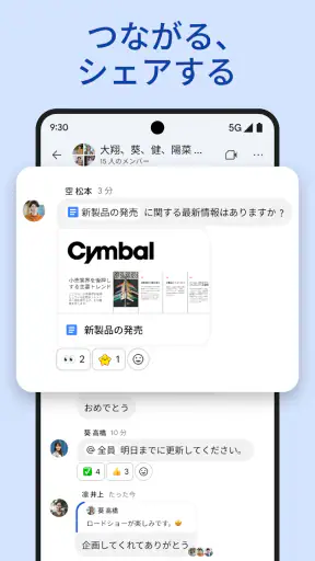 Google Chat screenshot 6