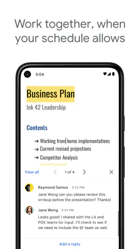Google ドキュメント screenshot 2