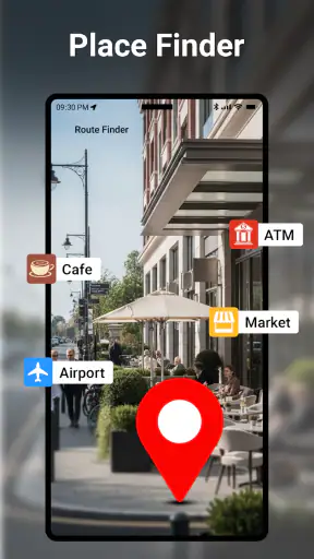 GPS ナビゲーション ＆ 地図 方向: ルート ファインダ screenshot 4