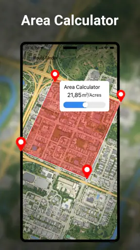 GPS ナビゲーション ＆ 地図 方向: ルート ファインダ screenshot 7