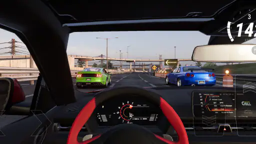 Highway Legends: Car Racing 3D screenshot 3