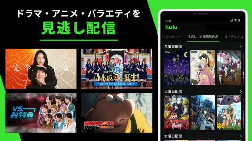 Hulu / フールー　人気ドラマ・映画・アニメなどが見放題 screenshot 2