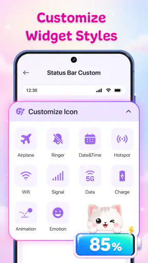 IconBatt: Emoji Battery Style screenshot 4