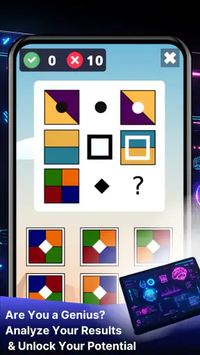 IQテスト・論理脳トレ screenshot 3