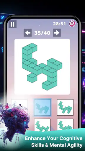 IQテスト・論理脳トレ screenshot 5
