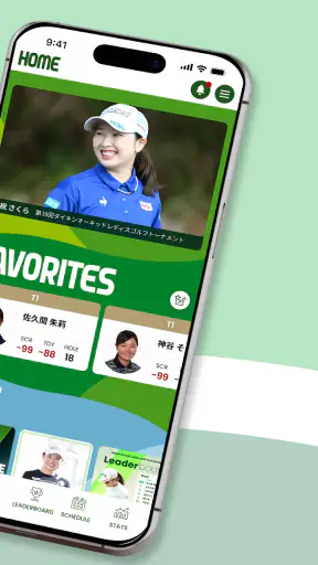 JLPGA Connect screenshot 2
