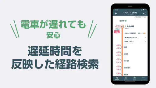 JR東日本アプリ【公式】乗換案内・運行情報・時刻表・構内図 screenshot 4