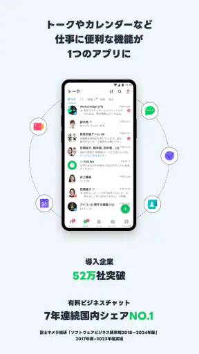 LINE WORKS – ビジネスチャット screenshot 2