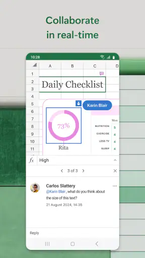 Microsoft Excel: Spreadsheets screenshot 6