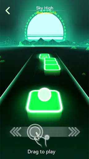 Music Ballz Hop: ボールが跳ねるリズムゲーム screenshot 1