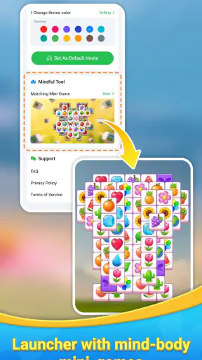 Nature Trio: Relax Launcher screenshot 2