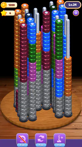 Nut Stack:Sort Puzzle screenshot 2