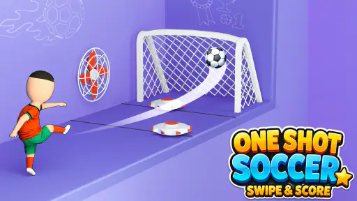 One Shot Soccer: Swipe & Score screenshot 11