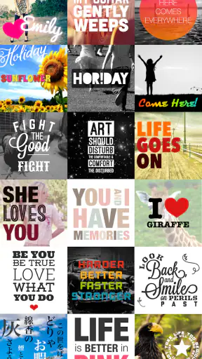 Phonto 写真文字入れ screenshot 3