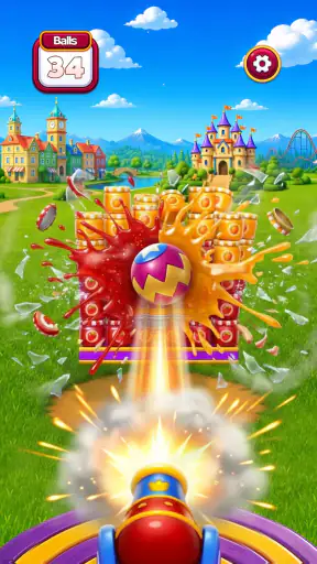 Royal Smash! - Physics Puzzle screenshot 10