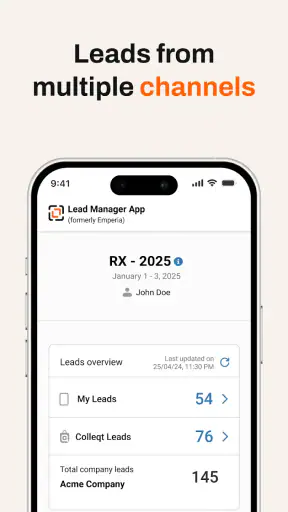 RX Lead Manager App screenshot 5