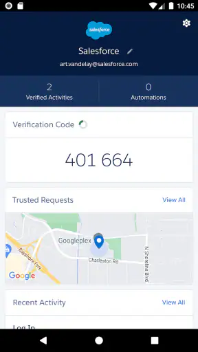 Salesforce Authenticator screenshot 4
