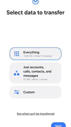 Samsung Smart Switch Mobile screenshot 3