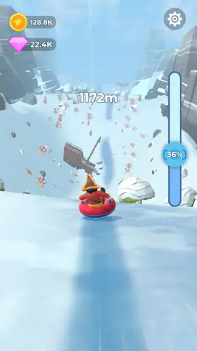 Sled Surfers - ズ - 坂冒険 screenshot 12