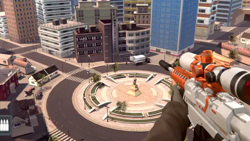 Sniper 3D:銃を撃つゲーム screenshot 2