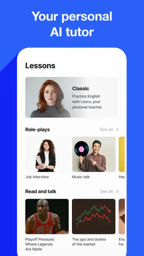 Speak English with Loora AI screenshot 9