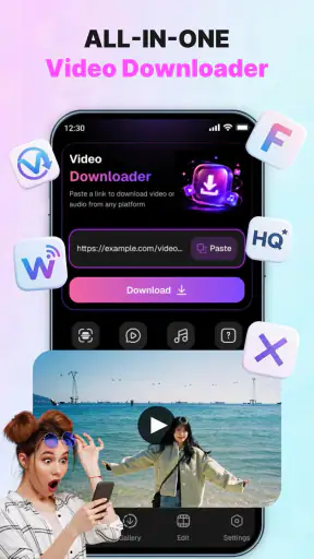 Video Downloader: Fast Saver screenshot 1
