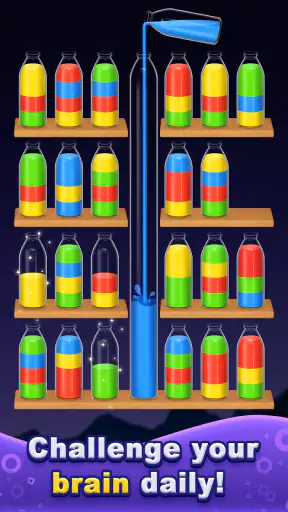Water Sort! カラーロジック screenshot 10