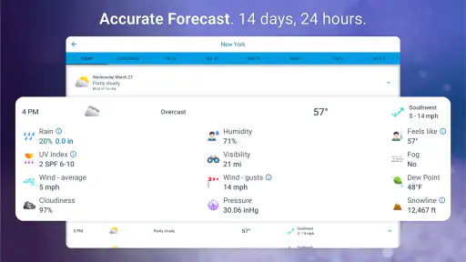 Meteored - 天気や台風の天気予報アプリ screenshot 10