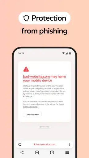 Yandex Browser with Alice AI screenshot 7