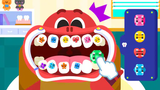 ココビとはいしゃさん - 子供病院ごっこ、ごっこ遊び、歯磨き screenshot 3