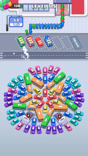 バスゲーム：カーパーキング・バスゲーム screenshot 8