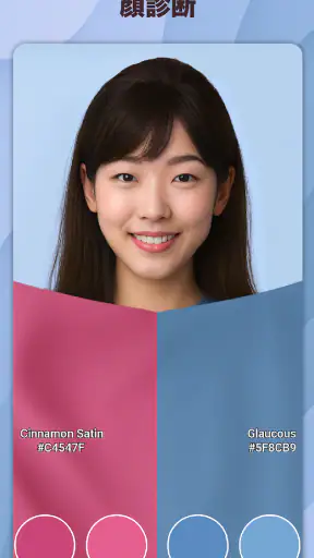 パーソナルカラー診断, 顔タイプ診断 - Dressika screenshot 12
