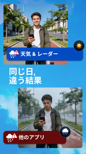 天気と雨雲レーダー予報 screenshot 7