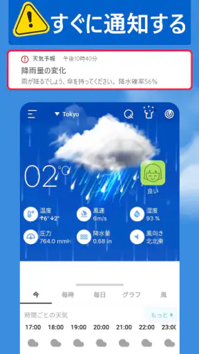天気予報 - 明日 の 天気, 今日 の 天気 screenshot 5