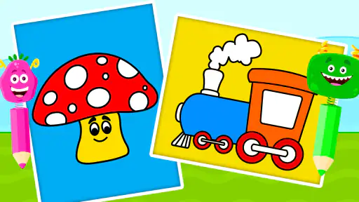 子供用塗り絵 - お絵かき、ぬり絵、子供用 塗り絵ゲーム screenshot 11