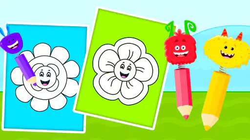子供用塗り絵 - お絵かき、ぬり絵、子供用 塗り絵ゲーム screenshot 8